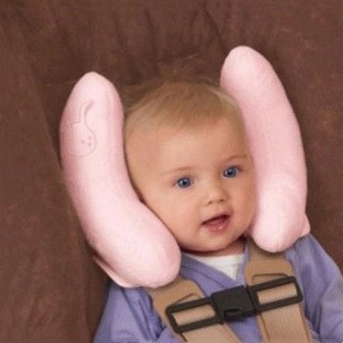 Baby head-shaped pillow, banana pillow