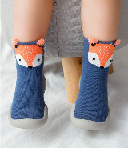 Happy Feet, Confident Steps.Home Non-Slip Soft Rubber Sole Baby Toddler Shoes