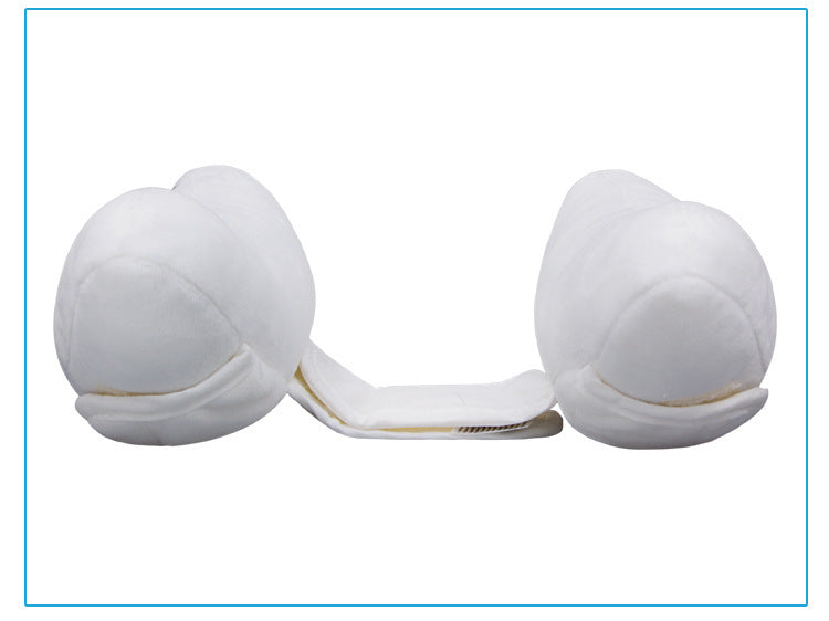 Baby head-shaped pillow, banana pillow