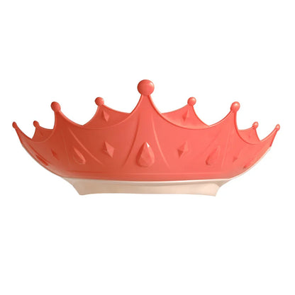 Baby Shower Cap Waterproof Shampoo Hat for Children Shower Toddler Protect Ears Eyes Girl Boy Adjustable Silicone Bathing Crown
