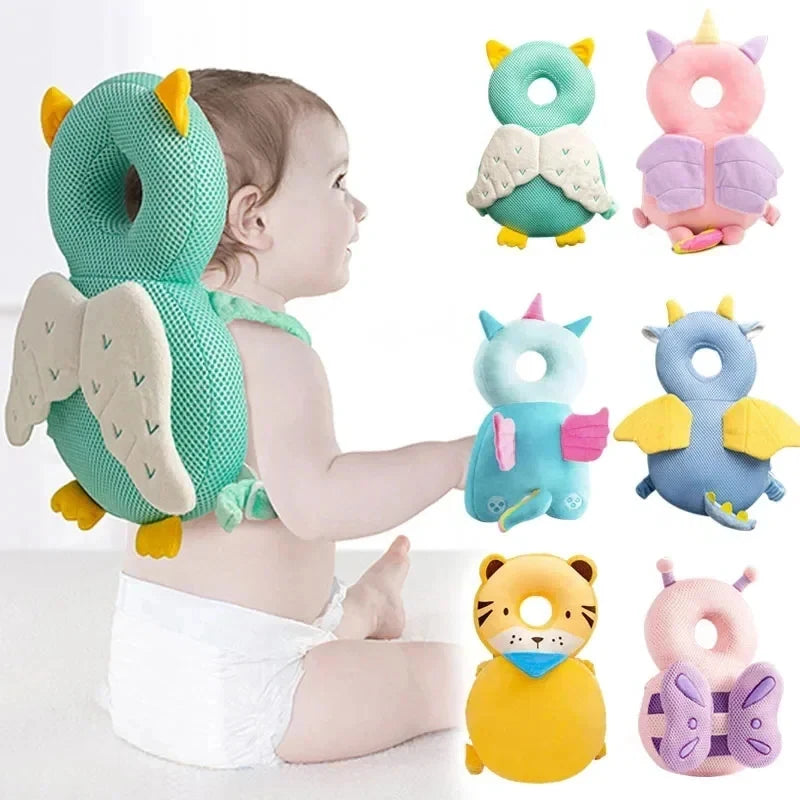 Baby Anti-fall Pad Baby Anti-fall Headrest Toddler Learn To Walk Anti-collision Head Pillow Head Protection Pad Backpack