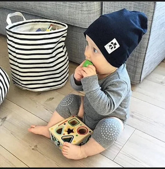 Ultimate Baby Knee Pads – 1 Pair Anti-Slip Soft & Breathable Crawling Protectors for Kids